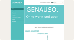 Desktop Screenshot of genauso.net